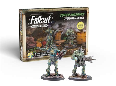 Fallout - Wasteland Warfare - Super Mutants Overlord and Fist : Amazon ...