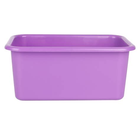 Kids Purple Storage Bin, Small