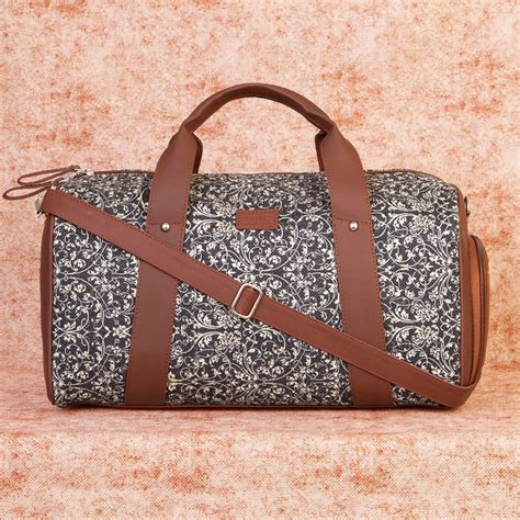 Lattice Lace Medium Duffel Bag – Zouk