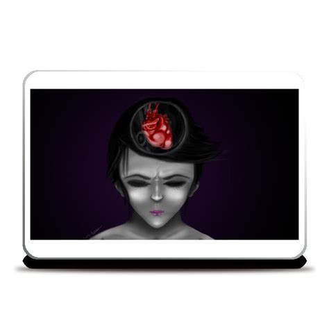 Think with the heart Laptop Skins – PosterGully