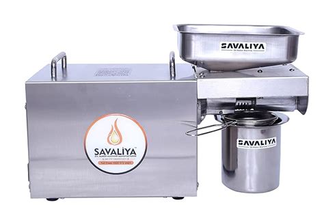 Savaliya Industries 400W Oil Press Machine, Oil Extraction Machine ...