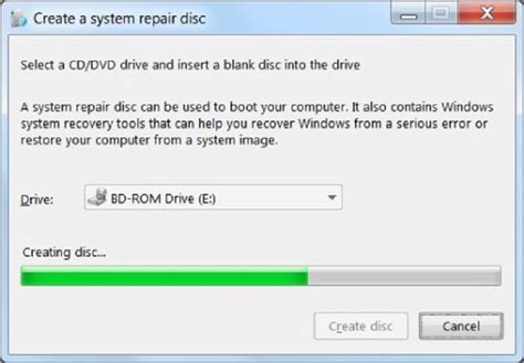 Image result for Create a System Repair Disk for Another Computer