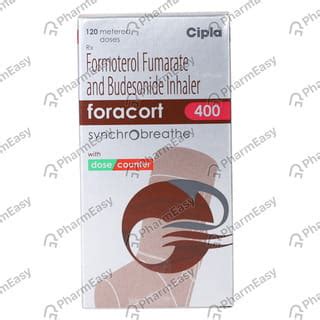 Foracort 400mcg Synchrobreathe With Dose Counter Box Of 120md Metered ...