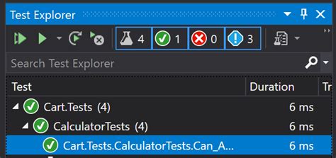 Unit Testing in .Net 的图像结果