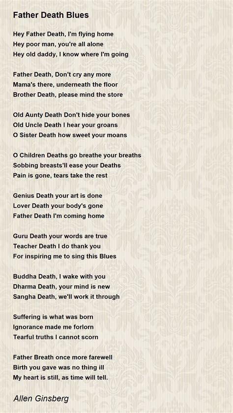 20 father's death poetry