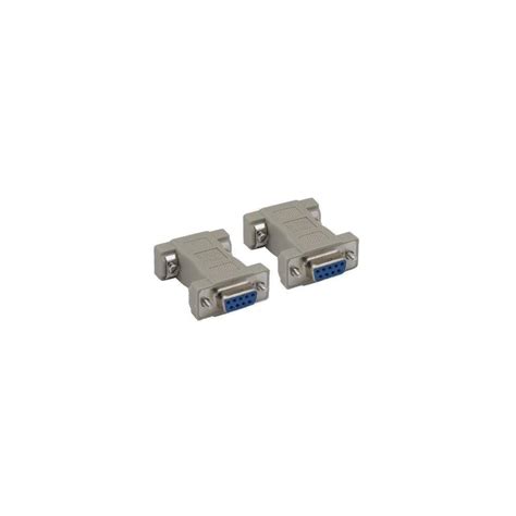 Buy Kentek DB9 9 Pin Female to Female F/F Serial/at Null Modem Adapter ...