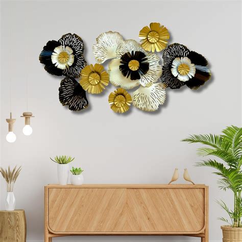 Anshika International Wall Art Flower Metal Frame, Wall Hanging for ...