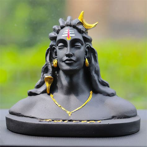 UNIAUTO Shiv Ji Idol (Mini) For Dashboard - Black – Uniauto