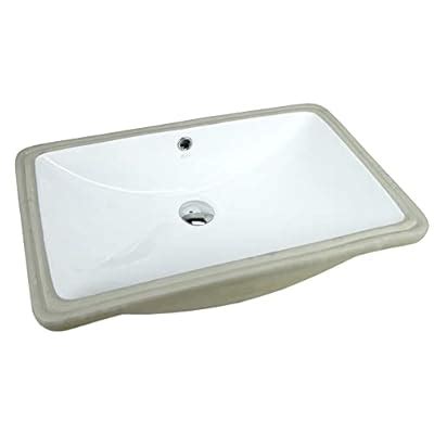 Buy Super Large 24 Inch Rectangular Undermount Vitreous Ceramic ...