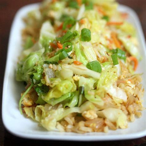 Cabbage Fried Rice Recipe - Phoebe Lapine