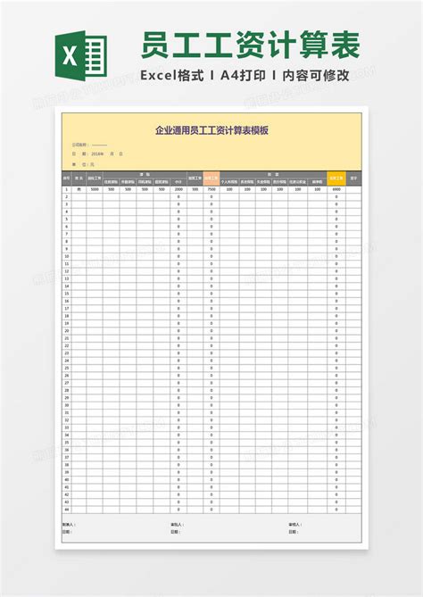 自带公式薪酬计算表（24份）_文库-报告厅