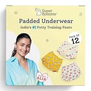 Buy SuperBottoms Padded Underwear For Growing Babies/Toddlers|With 3 ...