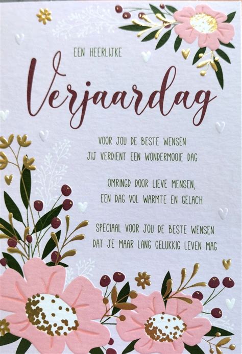Birthday Quotes in Dutch