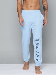 HRX by Hrithik Roshan Printed Men Blue Track Pants - Buy HRX by Hrithik ...
