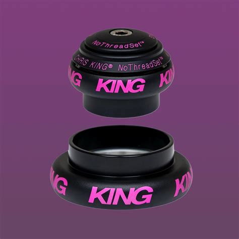 【CHRIS KING】 HEADSET EC34/EC44(1-1/8"to1-1/2") TWO TONE BLACK PUNCH ...