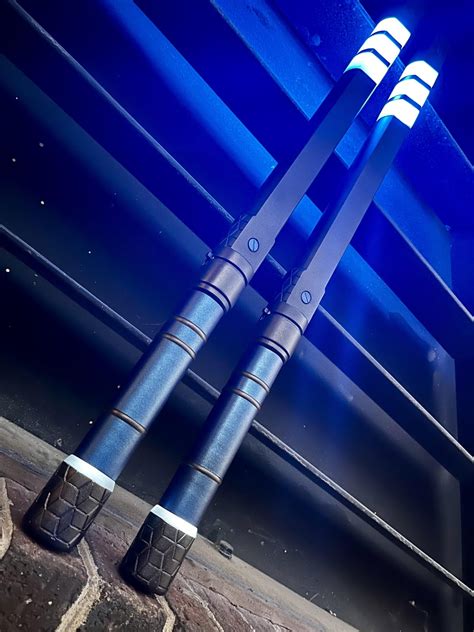 Gotham Knights Nightwing Escrima Sticks! : r/Props