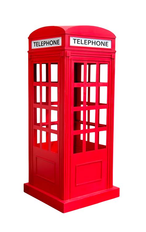 red callbox, telephone booth, phone booth isolated 20482012 PNG
