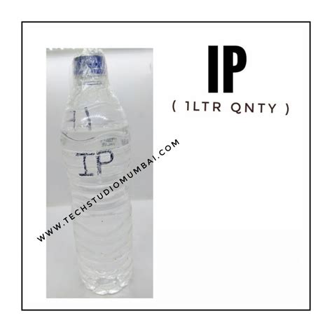 Isopropyl Alcohol IPA for cleaning purpose – Tech Studio