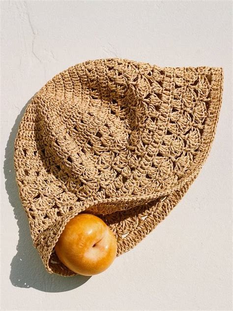 Mango Textured Bucket Hat, Light Beige