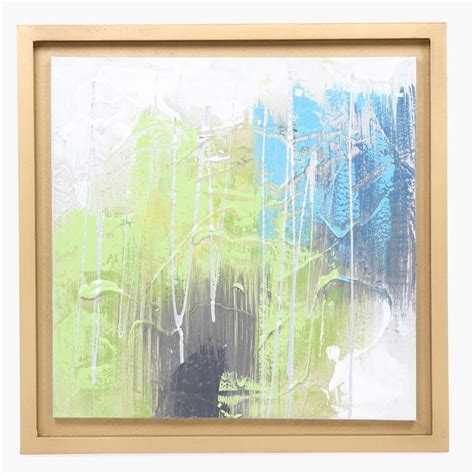 Buy Artistry Abstract Handpainting Frame- 40 x 40 cm from Home Centre ...