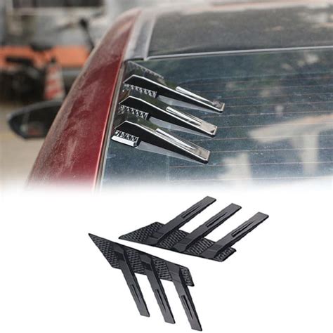 AutoBizarre Car Styling Decorative ABS Car Windshield/Side Fender Vents ...