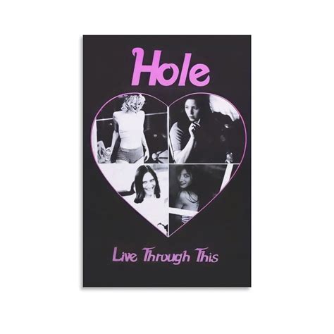 Live Through This by Hole Cover Poster Wall Art Painting (23) Picture ...