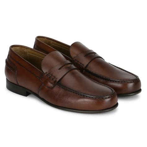 Buy Men Brown Loafers Online at The Collective - 685710