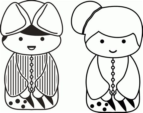 gambar kartun lucu hitam putih