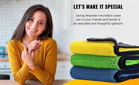 Auto Hub Heavy Microfiber Cloth for Car Cleaning and Detailing, Double ...