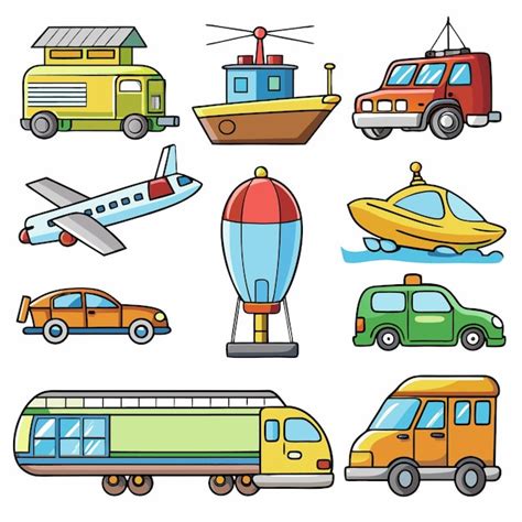 Transportation Cartoon 的图像结果