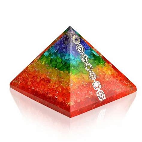 Orgone Products - Orgone Pyramid With Citrine Tiger Eye And Green Jade ...