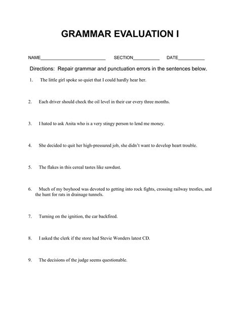 Sentence For Evaluation