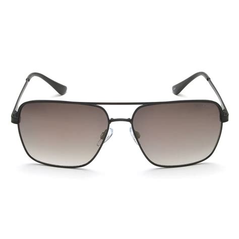 Buy IDEE Gold Mirror Green Gradient Lens Square Sunglass Full Rim Matt ...