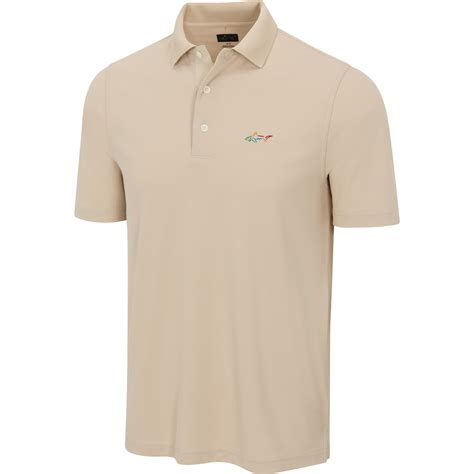 Greg Norman Classic Pique Shark Polo - Warm Sand