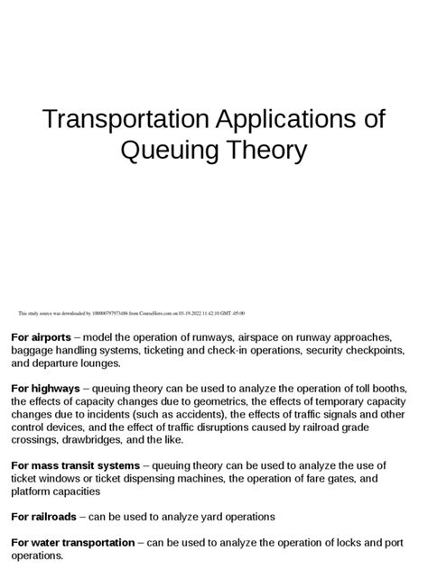 Image result for Queuing Theory Applications