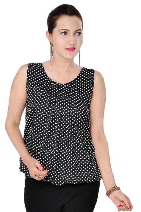 Polka dots tops for womens Online Shopping India Online New arrival ...
