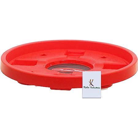 Kuber Industries Unbreakable Plastic Round Shape Gas Cylinder Stand ...