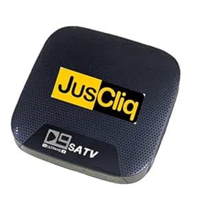 JusCliq D9 Android TV Box, 4K Ultra HD Streaming Media Player with ...