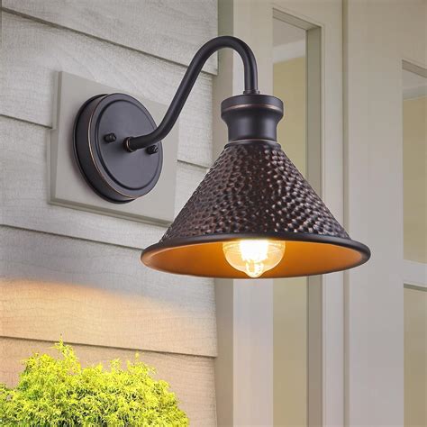Tarentlight Gooseneck Outdoor Wall Sconce 1-Light E26 Socket Farmhouse ...