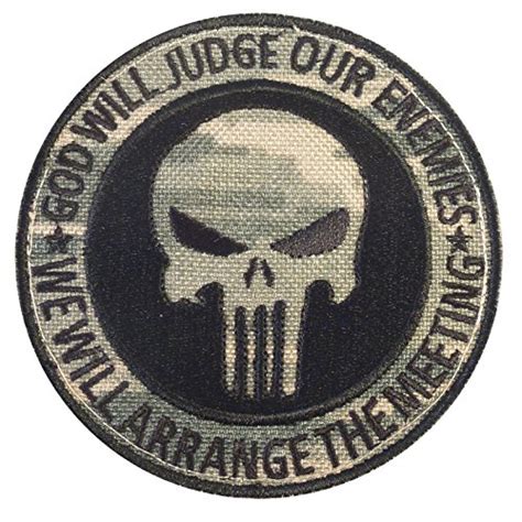 Buy God Will Judge Our Enemies USAF ABU Tiger Morale Hook&Loop Patch ...