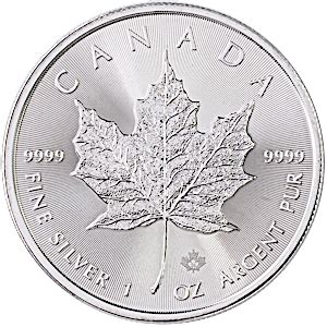 Buy 2024 1 oz Canadian Silver Maple Leaf Bullion Coin