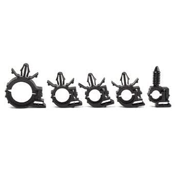 3NH® Wiring Harness Routing Convoluted Conduit Clip Assortment With Box ...