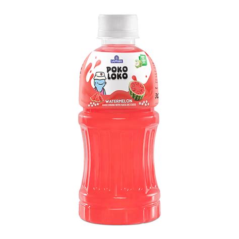 POKO LOKO Juice Drink with Nata De Coco - 300ml – Sapphire Confectionery