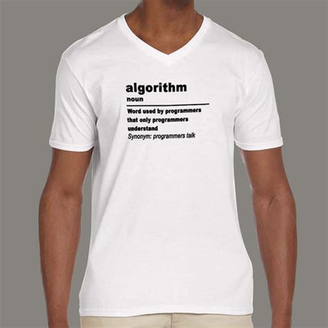 Algorithm Definition' - Essential Tee for Programmers - TEEZ.in