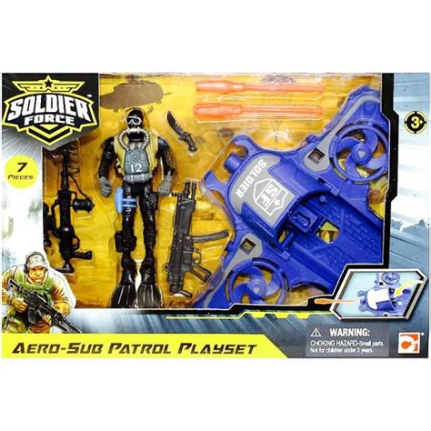 Buy Soldier Force Aero-Sub Patrol PROPELLER 7-Piece Play Set Online at ...