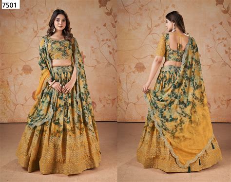 7501 Florence Vol 2 Aahvan Designs Lehenga Choli – Heriska