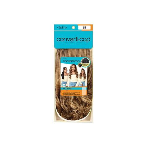 Buy Outre Converti Cap Deluxe Cap Lays Flat Heat Resistant Fiber High ...
