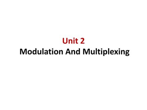 Image result for Modulation vs Multiplexing