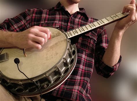 THE FEATHER BASS BANJO PICKUP with FLEXIBLE MICRO-GOOSE NECK by Myers ...