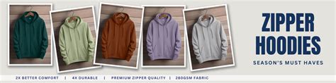 Zipper Hoodies – Nobero